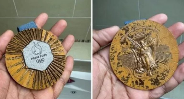 Azərbaycan idmançılarının zədələnən olimpiya medalları geri qaytarılır