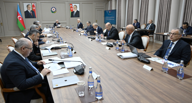 İqtisadi Şuranın növbəti iclası keçirilib
