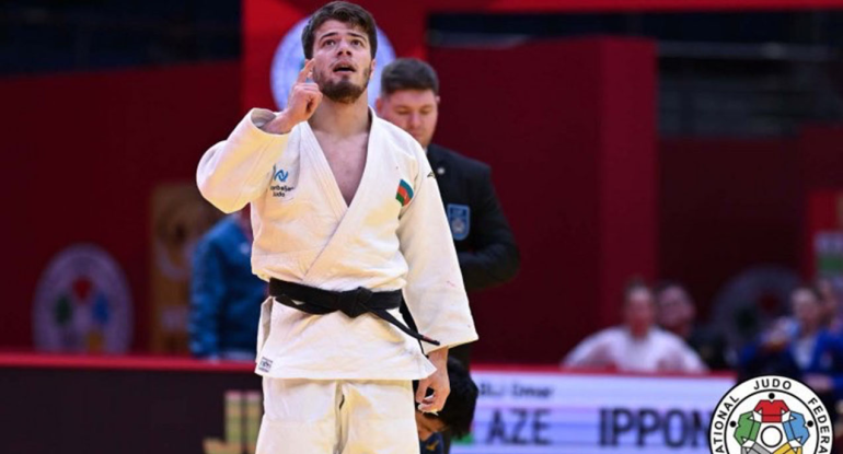 Daha bir cüdoçumuz qızıl medal qazandı