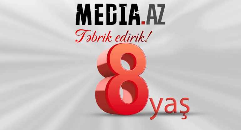 Media.Az səkkiz yaşında