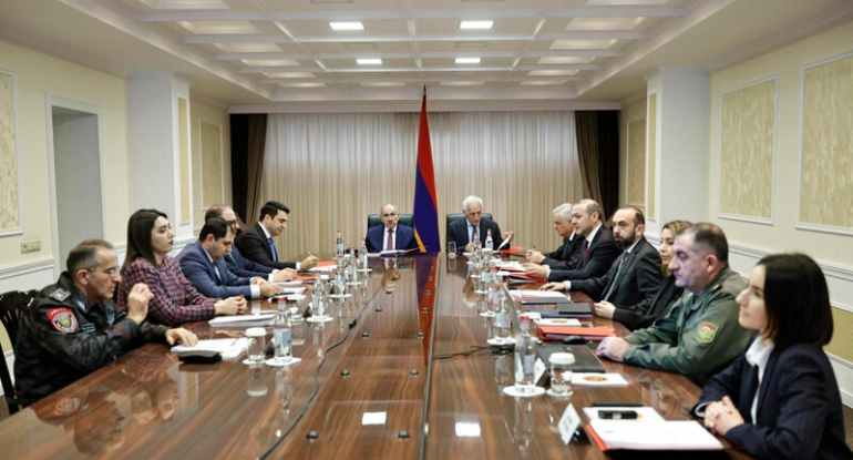 Ermənistan Təhlükəsizlik Şurası təcili toplandı