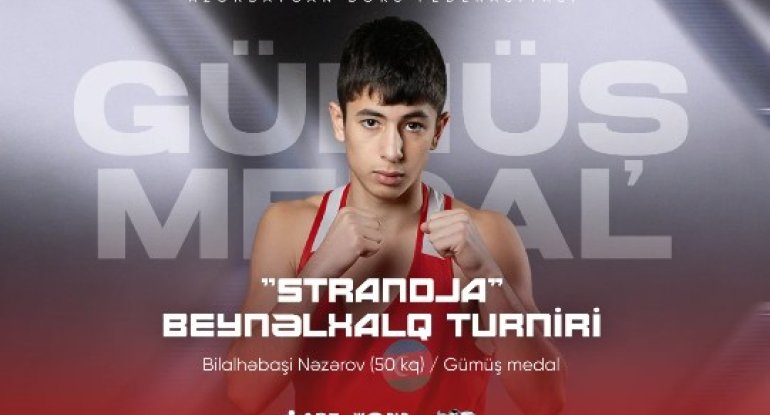 Bilalhəbaşi Nəzərov "Strandja" beynəlxalq turnirində ikinci olub