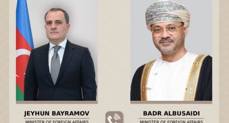 Azərbaycan və Omanın XİN rəhbərləri&nbsp;arasında telefon danışığı olub