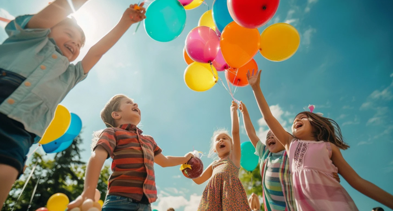Helium şarları ilə oynayan 2 azyaşlının üzü yandı