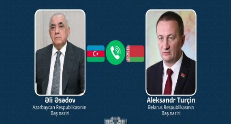 Azərbaycan və Belarus Baş nazirləri arasında telefon danışığı olub