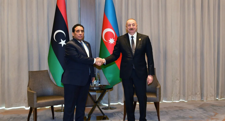 Liviya Dövləti Prezident Şurasının Sədri Prezident İlham Əliyevə zəng edib