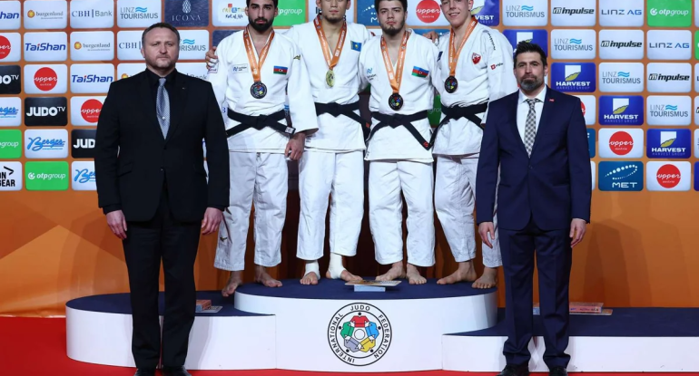 Azərbaycan cüdoçuları Avstriyada daha iki medal qazanıblar