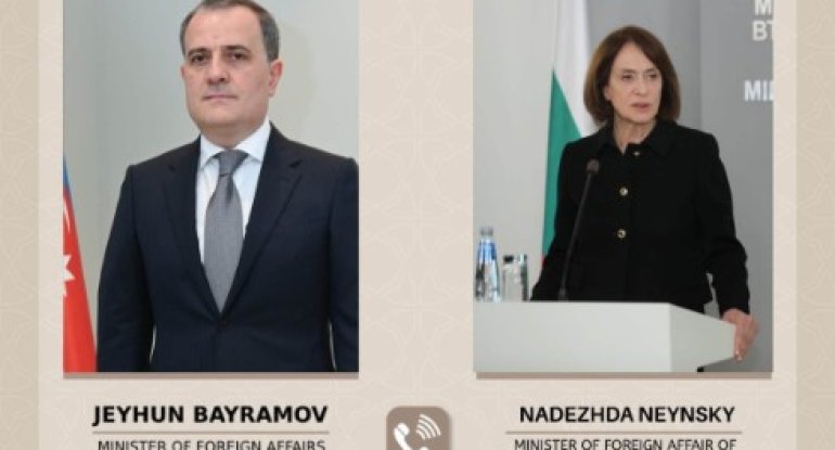 Ceyhun Bayramov ilə Bolqarıstanın xarici işlər naziri arasında telefon danışığı olub