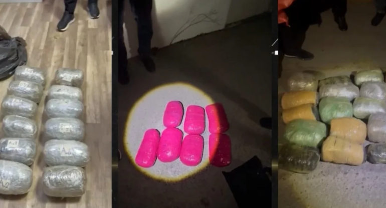Baş İdarə əməliyyat keçirib, 4 nəfərdən 43 kq narkotik vasitə götürülüb