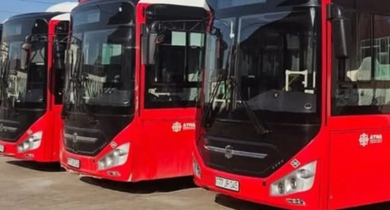 Bu marşrutun avtobusları yenilənir