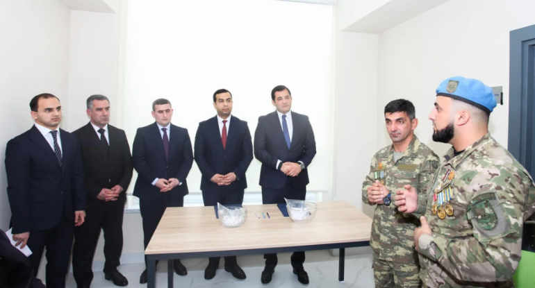 Tərtərdə şəhid ailələri və qazilərə daha 25 mənzil verilib
