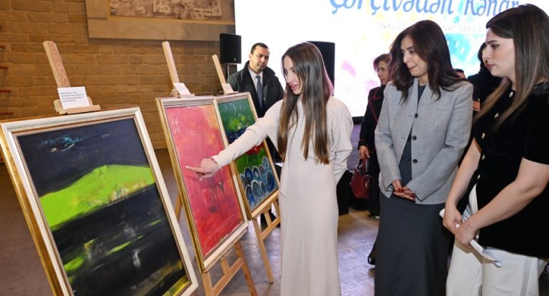 Daş Salnamə Muzeyində &ldquo;Çərçivədən kənar&rdquo; adlı inklüziv incəsənət sərgisi açılıb - FOTO