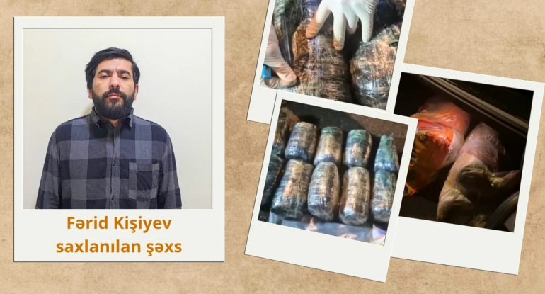 Lənkərandan Bakıya narkotik daşımaq istəyən şəxs SAXLANILDI - VİDEO