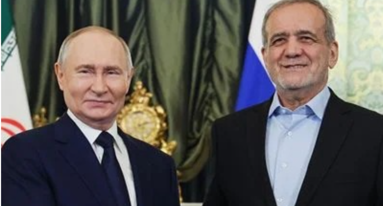 Pezeşkiandan Putinə rusca təşəkkür