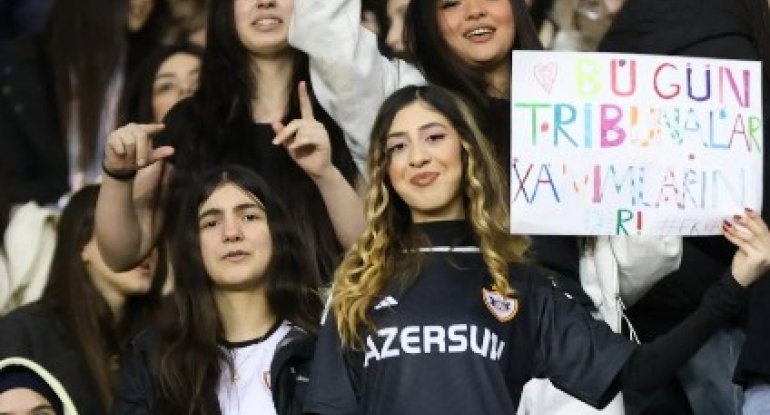"Qarabağ"dan xanım azarkeşlərinə jest
