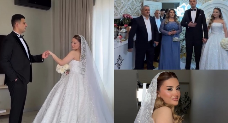Ehtiram Hüseynovun qızının toyu oldu -&nbsp;Video