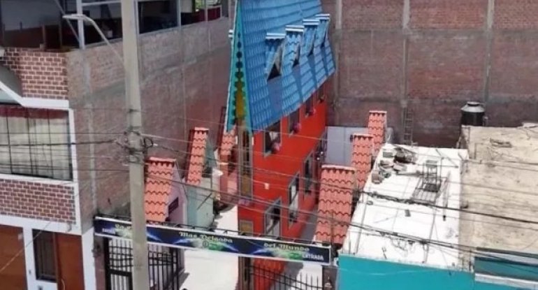Dünyanın ən dar evi - Eni cəmi 63 santimetrdir