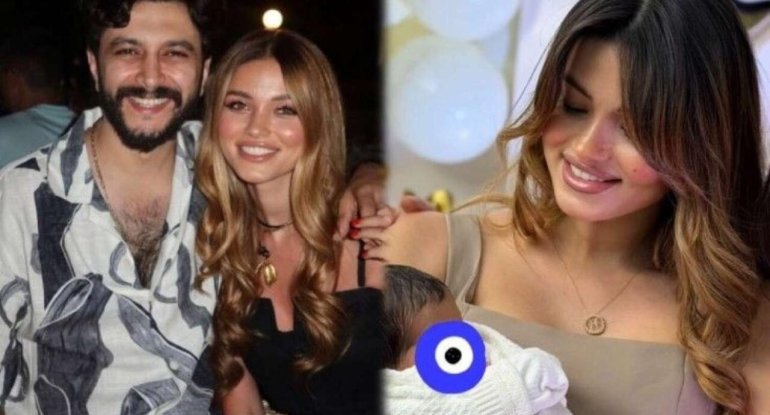 Mərdan və Nəzrinin yeni doğulan qızı - FOTO