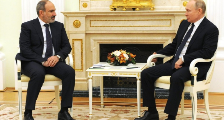 Sabah Putin Paşinyanla Kremldə görüşəcək