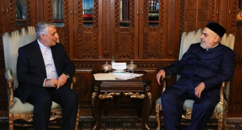 QMİ sədrindən səfirə: İlham Əliyev dəfələrlə bunu bəyan edib - FOTO