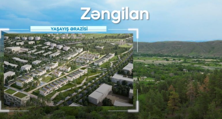 Zəngilan şəhərinin tikintisi yekunlaşıb