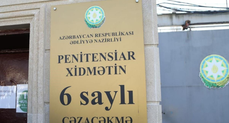 6 saylı cəzaçəkmə müəssisəsində yanğın baş verib