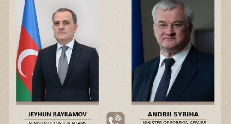 Azərbaycan və Ukrayna XİN rəhbərləri əməkdaşlıq məsələlərini müzakirə ediblər