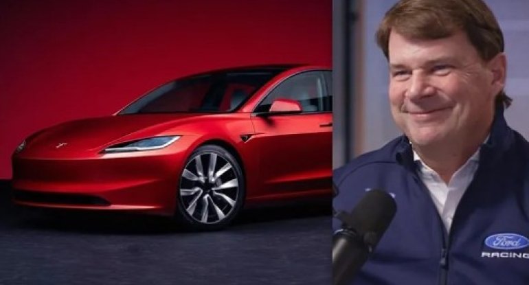 "Ford" 30 min dollarlıq elektromobil elan etdi: "Tesla" ilə rəqabət aparacaq