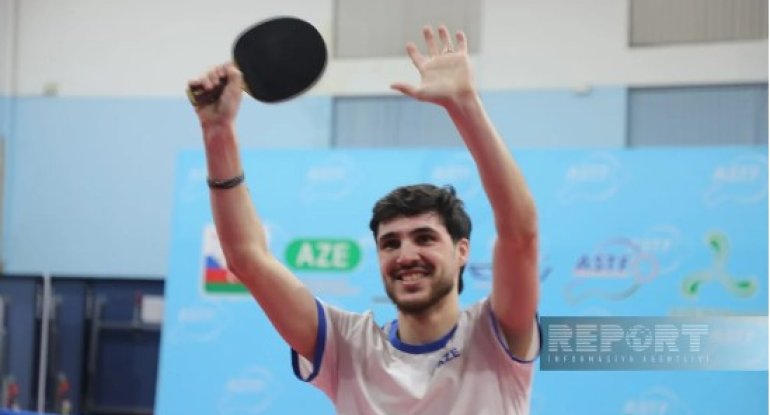 Azərbaycanlı stolüstü tennisçi "Ginnesin Rekordlar Kitabı"na düşüb