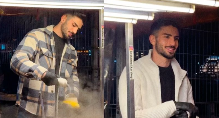 İstanbulun küçə satıcısı yaraşığı ilə məşhur oldu: "Yeraltı" serialına dəvət aldı&nbsp;- VİDEO
