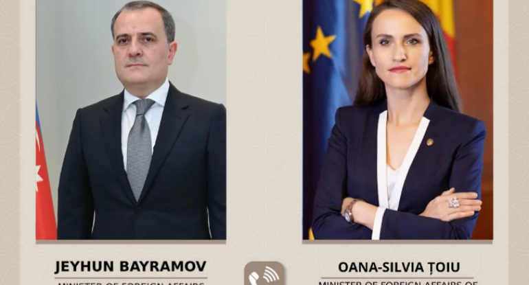 Ceyhun Bayramov rumıniyalı həmkarı ilə Azərbaycan-Aİ münasibətlərinin perspektivini müzakirə edib