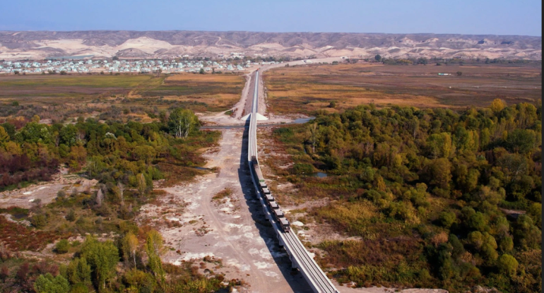 Horadiz&ndash;Ağbənd dəmir yolu xəttinin tikintisi bu tarixdə tamamlanacaq
