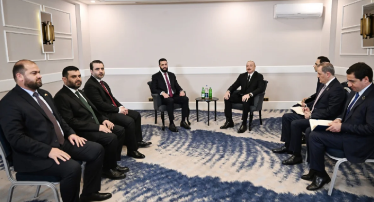 İlham Əliyevin Antalyada Suriyanın keçid dövrü Prezidenti ilə görüşü olub - YENİLƏNİB