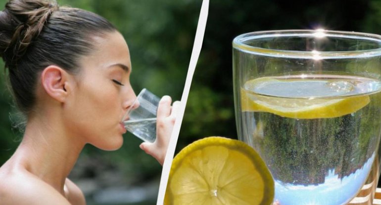 Limonlu suyun sağlamlıq üçün 3 faydalı xüsusiyyəti
