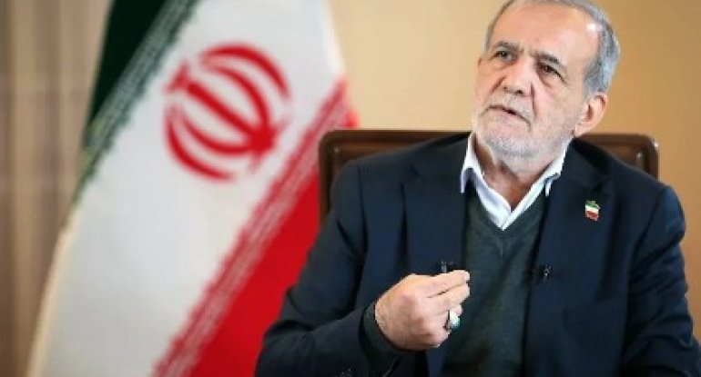 Pezeşkian: "Tramp İranın təqsirinin nə olduğuna cavab vermir"