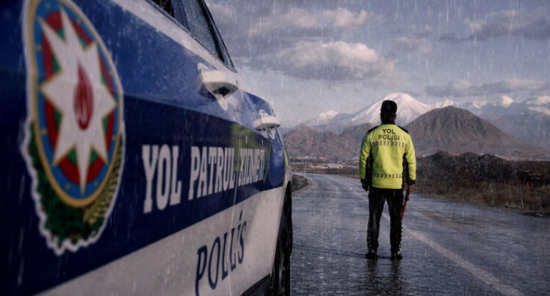 Yol polisi hərəkət iştirakçılarına müraciət etdi