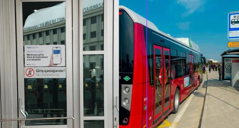 Metroya görə əlavə avtobuslar işə düşdü