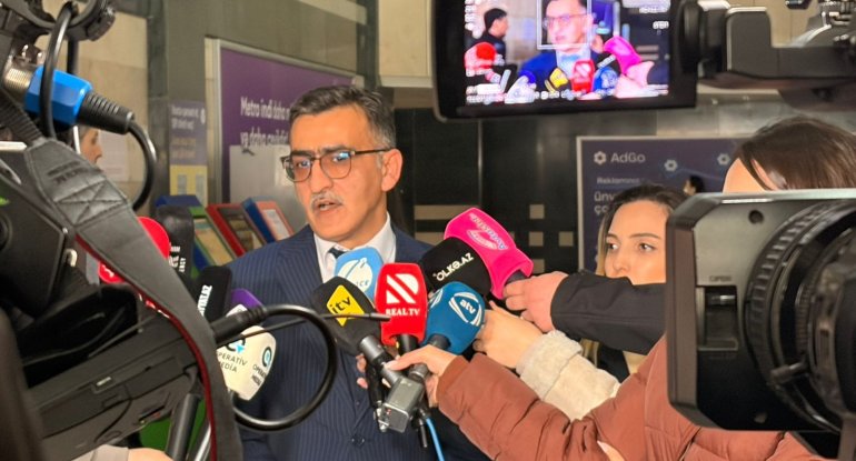 Metroda nasazlıq zamanı neçə qatar tuneldə qalıb? &ndash; Rəsmi açıqlama