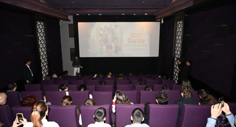 Heydər Əliyev Fondunun dəstəyi ilə hazırlanan animasiya filmi təqdim olunub