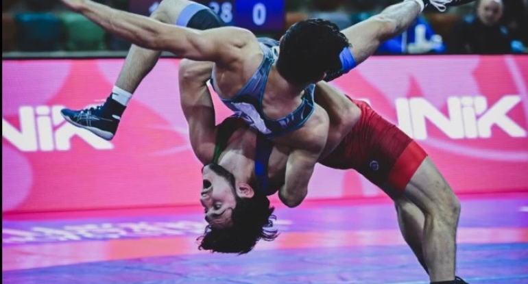 Azərbaycan güləşçisi Avropa çempionatında bürünc medal qazanıb
