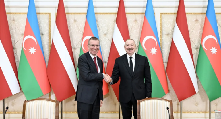 Latviya&nbsp;Prezidenti İlham Əliyevi ölkəsinə&nbsp;səfərə&nbsp;dəvət edib