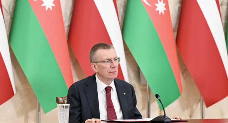 Latviya&nbsp;Prezidentinin səfəri başa çatdı&nbsp;