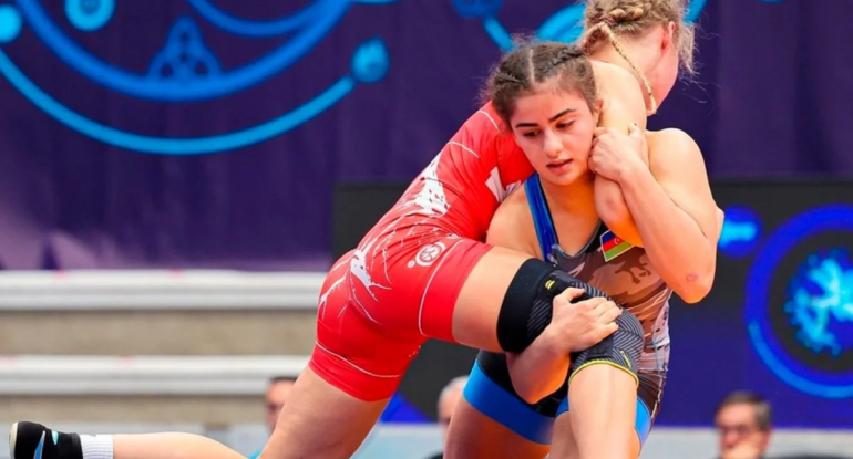 Azərbaycan güləşçisi bürünc medal qazanıb