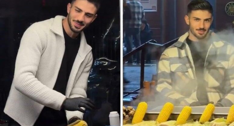 Küçədə qarğıdalı satarkən həyatı dəyişdi: İndi təklifləri aşıb-daşır - FOTO