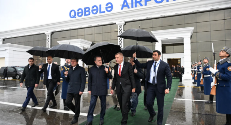 Çexiyanın Baş nazirinin Azərbaycana səfəri başa çatıb