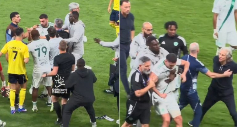 Ronaldo ilə Demiral arasında gərginlik: oyundan sonra ara qarışdı - VİDEO