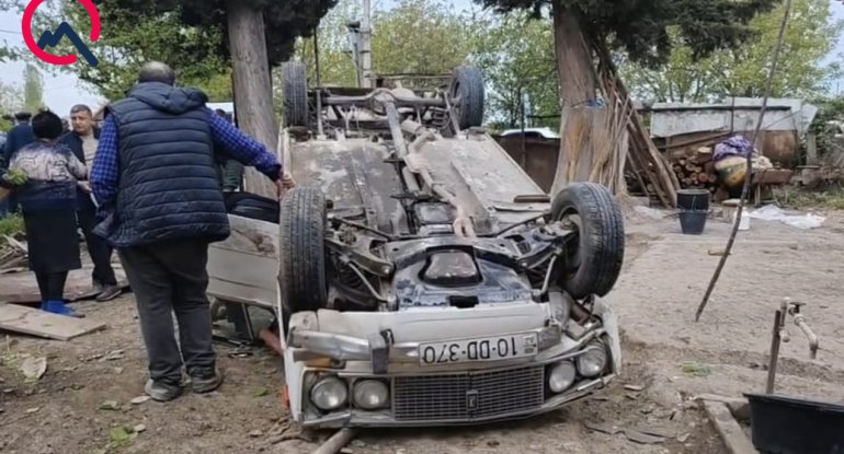 Əvvəlcə azyaşlını vurdu, sonra maşını aşdı - FOTO