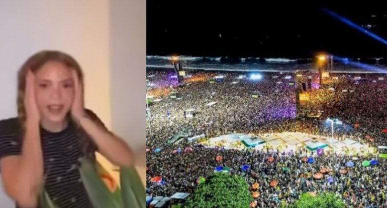 Konsertinə 2 milyon tamaşaçı getdi - Özü də şoka düşdü