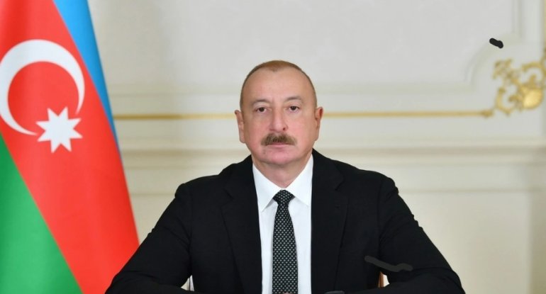 Prezidentin sosial şəbəkə hesablarında Zirvə toplantısında çıxışına aid videoçarx paylaşılıb