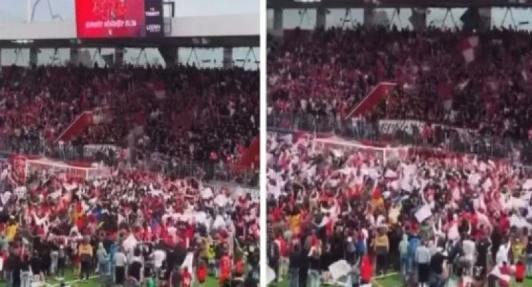 128 ildən sonra ilk dəfə çempion oldu: azarkeşlər meydana axışdılar
